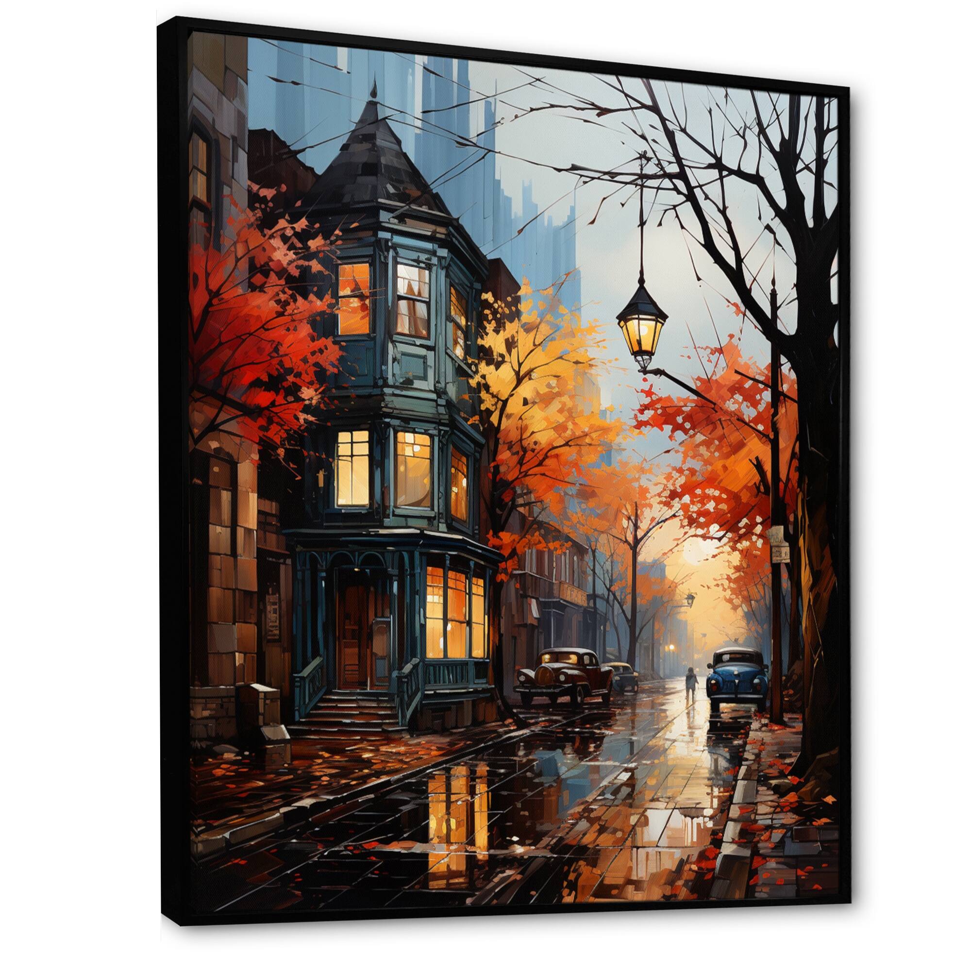 Designart "Harlem Renaissance Revival IV" Harlem Renaissance Framed